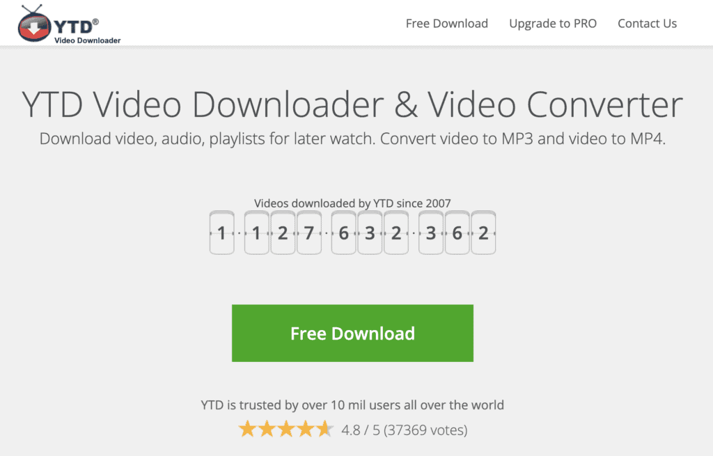 ben owen best youtube to mp3 converter YTD video downloader